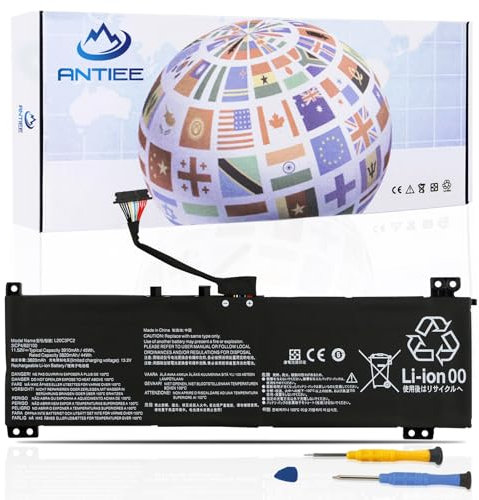 ANTIEE L20C3PC2 L20D3PC2 L20M3PC2 L20L3PC2 Laptop Battery Compatible with Ideapad Gaming 3 3i (15 2021) Gaming 3-15IHU6 3-15ACH6 Type 82K1 82K2 82K1002RGE 82K1003AFR 82K200T3GE 5B11B96715