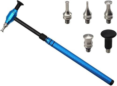 BUSSNISS Knock-Down Pen PDR-Tools Auto Tap Down Body Panel Dent Rod Removal Repair Hand Tools Auto Maintenance Part Kit Tapper Hammer Dent Tools Dent Repair Tool Dent Removal Repair Hammer