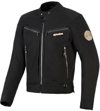 Alpinestars Bruiser Motorrad Textiljacke, schwarz, XL