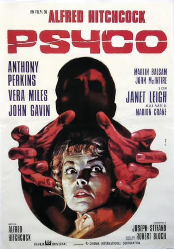Close Up Psycho Poster (70cm x 100cm)