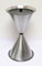 Standaschenbecher Diabola 71x40 cm Aluminium mattiert Marke Szagato Made in Germany (Industrie Standaschenbecher modern Design Aschenbecher groß stehend aus Metall für innen und außen wetterfest)