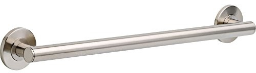 DELTA FAUCET 41824-SS Contemporary Grab Bar with Concealed Mounting, 24-Inch, Stainless