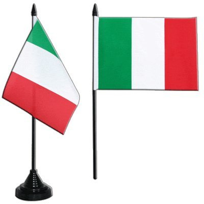 Tavolo bandiera/tavolo bandiera Italia + GRATIS Sticker, bandiera fritze®