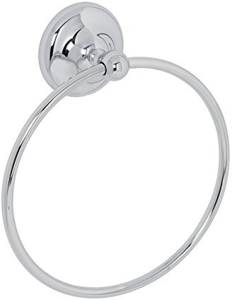 Croydex Flexi-Fix Grosvenor Chrome Easy to Fit Towel Ring , QM701541