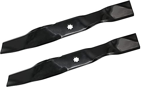 SECURA Jeu de lames (mulching) compatible avec John Deere LT155 Tracteur de pelouse