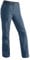 Maier Sports Lulaka, Damen Wanderhose, Wasserabweisende Outdoorhose für Trekking und Hiking, PFC-frei, mSTRETCH pro 4 & Dryprotec, Rollup-Funktion, Blau, 48 (W40/L32)