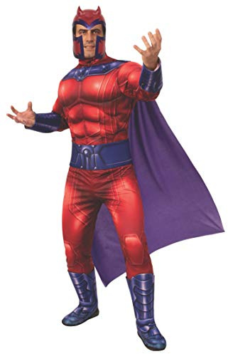 Rubies Herren Marvel Universe Deluxe Magneto Kostüm und Maske Erwachsenenkostüm