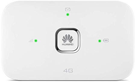 HUAWEI E5573bs-322 4G 150 Mbps Portable Mobile Wi-Fi Router - White (Renewed)