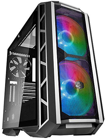 Cooler Master MasterCase H500P Mesh – Case PC ARGB con Due Ventole da 200 mm Ottimo Flusso d'Aria, Pannelli Fatti per Costruttori, Predisposto per Dissipazione a Liquido