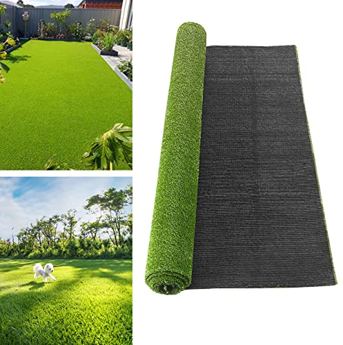LVBAO Kunstrasen-Teppich, 1,3 cm Florhöhe, für Außenbereich, Terrasse, Garten, Rasen, Balkon, Landschaft, Hund