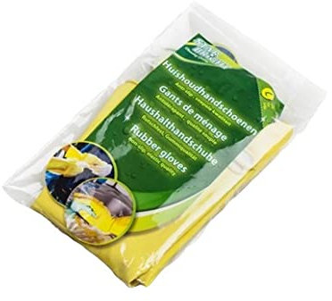 Starbright Latex-Haushaltshandschuhe gelb Größe XL