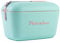 Polarbox - Mini Refrigerador portátil de Playa y Camping (12 L, Vintage, Mango Ajustable), Verde Agua