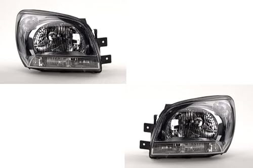 Johns, Scheinwerfer Satz passend für Kia Sportage Scheinwerfer (JE) 09/04-08/08 H4 Set links & rechts