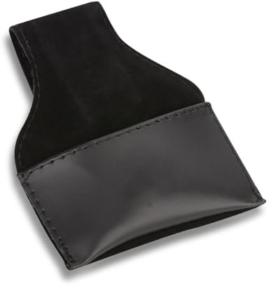 Joyzan Snooker Chalk Holder, Billiard Bag Pouch Pu Holder Pool Cue Billiards Black Leather Pouches Snookers Accessories Chalks Hook Players Gear Organizer Eight Ball Nine Chess Cards Leisure Sports