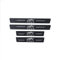GÉNERIC 4Pcs Car Carbon Fiber Door Sill Protector Kick Plates for ford PUMA Threshold Protection Sticker Accessories