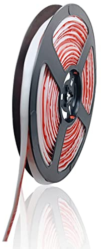 Moulure flexible quart de rond auto-adhésive,Bande de calfeutrage imperméable à l'eau,à coller et à décoller Pour les coins de murs,les plafonds,les armoires,les cadres de portes de fenêtres(Blanc)