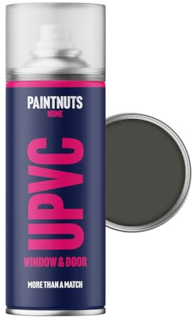 Paintnuts uPVC Window & Door Paint - RAL-7022 - UMBRA GREY Gloss 400ml Spray Can