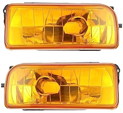Auto Nebelscheinwerfer Für BMW 1999–1998 323is / E36 Karosserie-Nebelscheinwerfer, Ersatz, bestehend aus 1 Paar (gelbes Glas) E36-Nebelscheinwerfer
