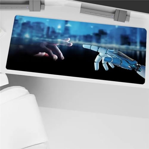 Xinyuer Mauspad XXL Hände Mauspad Gaming 600x400x3mm Große Tastaturmatte Waschbares mit Rutschfester Basis für Zuhause und Büro