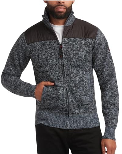 Canada Weather Gear Herren Cwg Fleece-Bomber Classic
