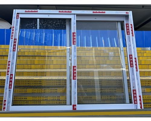 Schiebefenster Großes Oberlichtfenster – 50 46 42 40 38 36 32 30 28 24 20 Zoll, Schiebefenster für Innen- und Außenschuppen für Hühnerställe, Mobilheime, Badezimmer und Keller, am Haus aufgehängte Obe