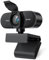 OFFCUP Webcam 1080p, Camara Web PC con Microfono y Cubierta de Privacidad, 360°Ajustable Plug and Play USB HD Camara para PC Computadora Videoconferencias Gaming Conferencias