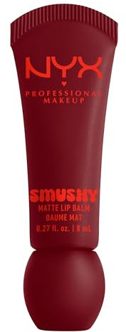 NYX Professional Makeup Lip Balm, matte, aufbaubare Farbe, angenehmes Tragegefühl, einzigartiger, süßer Duft, Smushy Matte Lip Balm, Swipe 2 Smooth