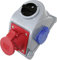 PCE 96062552 CEE Wandsteckdose 32A 5polig 400V 1St.