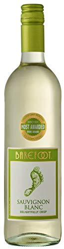 Barefoot Cellars Sauvignon Blanc California White Wine, 6 x 750ml