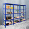 Monster Racking T-Rax Regal Schwerlastregal Lagerregal Garagenregal Kellerregal Warenlagerregal Werkstattregal Stahlregal 90cm x 45cm x 180cm in Blau Industrieregal Stahl Metallregal Steckregal