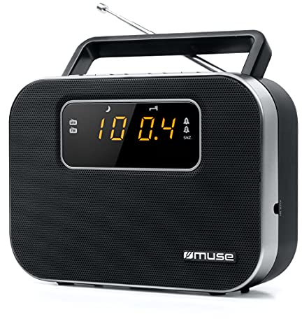 Muse M-081 R Radio-réveil Noir