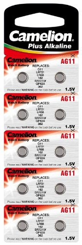 AGI Alkaline Knopfzelle CAMELION AG11/LR58/LR721/362 Original