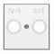 Niessen sky - Tapa toma tv+r/sat blanco