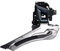 SHIMANO Unisex – Erwachsene Ultegra Anlötversion Umwerfer, Schwarz, Einheitsgröße