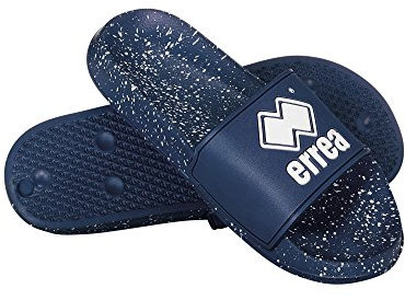 Errea Splash Claquettes/ Sandales de plage, piscine, vestiaire, Homme, bleu marine/blanc, 42 EU