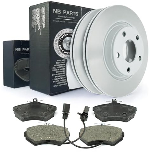 NB PARTS Bremsscheiben 280mm Bremsbeläge vorne passend für VW Audi A4 B5 B6 Seat Exeo VW Passat