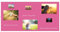 TESTSIEGER l BUNTE Magnetfolie magnetische PVC-freie Magnet Schreibtafel Folie | Testnote 1,4 | beschreibbar zuschneidbar | Rückseite selbstklebend | inkl.Kreidestift (pink, 60x40cm)