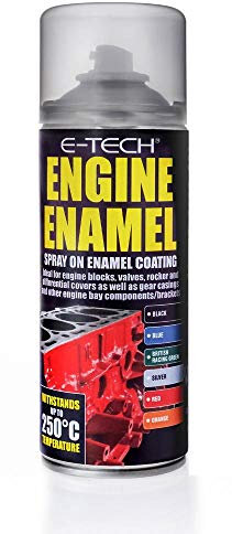 MP Essentials 250c High Temperature Car Bike All Engine Enamel Spray on Paint Coating (British Racing Green)