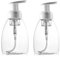 Molinter Seifenspender Schäumende Schaumseifenspender Nachfüllbare Seifenflaschen mit Pumpkopf für Schäumende Flüssigseife Küche Bad 2PCS (250ML)