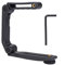 Socobeta U-Grip Stabilizzatore per fotocamera DSLR e Video, Nero, 1/4 Treppiede Mount, Compatibile con DSLR, Videocamera Digitale