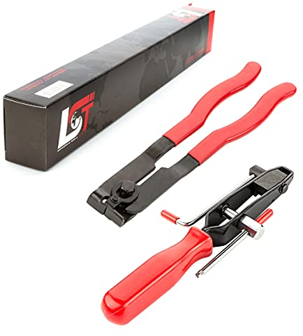 LST 2-tlg Set Achsschetten Klemmzange Ohrschelle Schellenzange