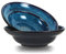 STE-CER Ceramic Pasta Salad bowl, 10 Wide Rim Soup Bowls, 48oz Deep Porcelain Pasta Plate,Set of 2,Large Serving Bowls for Kitchen,Microwave Safe(Starry Blue)