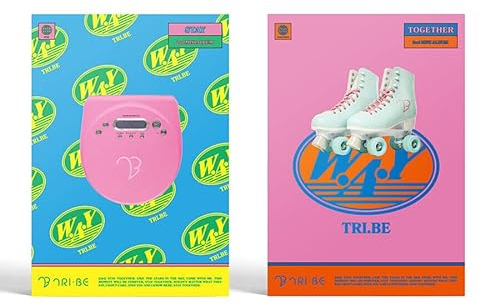 TRI.BE W.A.Y 2nd Mini Album ( STAY + TOGETHER - 2 Ver Set. ) K-POP SEALED