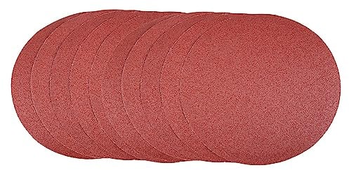 FERM Schleifscheiben mit Klett BGA1064 – Ø150mm – 10 Stk. – K100 – universell – passend für u.a. BGM1022