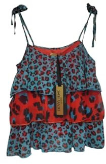 Denny Rose Top Senza Maniche 311ND45014 Blu 46