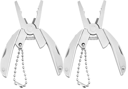 Multitools Pliers, Portable Multitool Pliers Mini Camping Survival Folding Screwdriver Pliers Pocket Knife Tool for Outdoor Survival Camping Hunting and Hiking