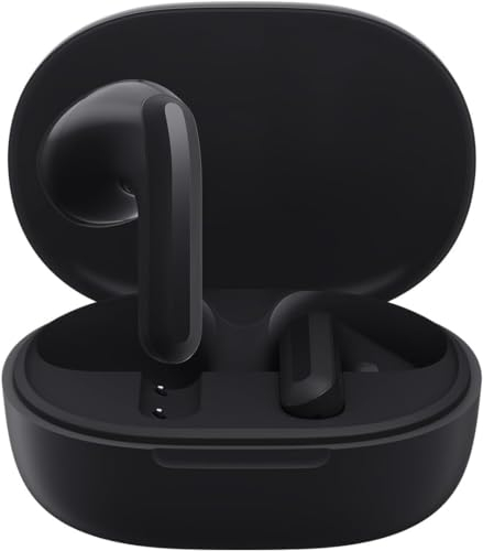 Xiaomi Redmi Buds 4 Lite | Auriculares Inalámbricos Bluetooth con Cancelación de Ruido | Cascos Inalámbricos con 30h de Duración | Headphones con Triple Micrófono | Audífonos Negros