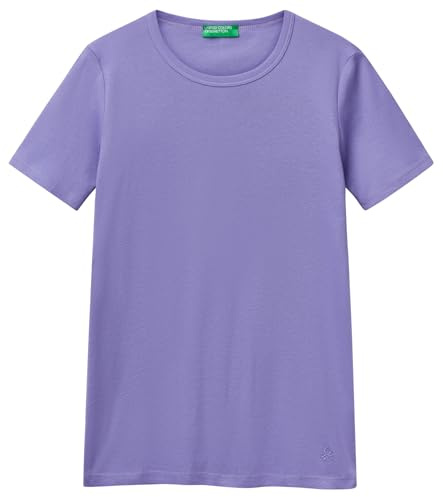 United Colors of Benetton Damen 3ga2e16a0 T-Shirt, Blau, S