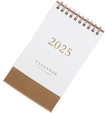TOGEVAL Tischkalender Tischkalender Für Zuhause Und Büro Einfacher Aufstellbarer Monatskalender Praktisches Notizbuch Zur Verbesserung Von Zeitmanagement Und Produktivität Für