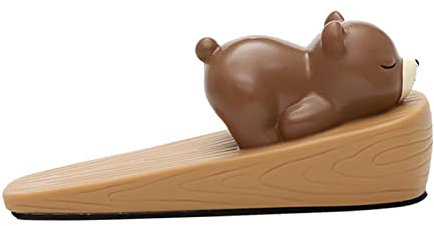 Door Stoppers Cute, Door Stop Wedge Door Stoppers for Bottom of Door for Home Office (Little Bear)